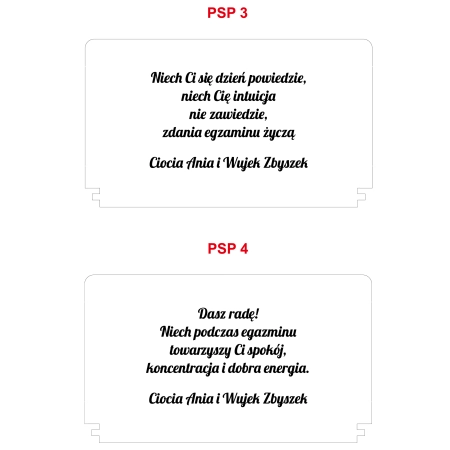 Drewniane Pudełko na pieniądze prezent z okazji zdania Prawo jazdy